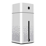 1L Ultrasonic Air Humidifier Diffuser Oil Purifier LED Light USB White