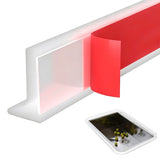 3m Shower Threshold Water Dam Guard Self Adhesive Silicone Waterproof Barrier Clear