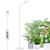 Grow Lights for Indoor Plants Full Spectrum Plant Lights with Timer 4 Modes 10 Brightness White