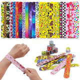 100Pcs Slap Bracelets Party Favors Birthday Gifts Decorations for School Holiday Style 1