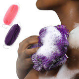 2PCS African Net Sponge Body Scrubber – Exfoliating Bathing Tool Style 1