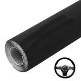Self-Adhesive Faux Suede Repair Patch for Car Interior Door Panels Black