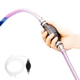 Manual Water Oil Transfer Hose Liquid Syphon Petrol Transfer Pump Hand Siphon Pipe Hose