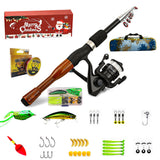 37PCS Fishing Tackle Set – Fishing Tools with Rod for Christmas Style 1