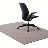 Office Chair Mat for Hardwood Floor Anti Slip Brown