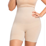 Seamless Shapewear Tummy Control High Waist Short for Women Nude