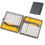 Cigarette Case Tobacco Pocket Pouch Holder Box Cigar Holds 20 Cigarettes Black