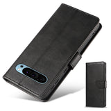 Snap-Lock Flip Cover Wallet Case for Pixel 10 and 10 Pro Flip Cover Black