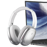 Over Ear Bluetooth Wireless Headphones Lightweight Foldable for Travel Home and Office Silver