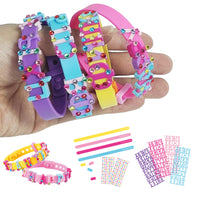 DIY Friendship Bracelet Kit – Cool Bracelet Maker with Charms and Stickers