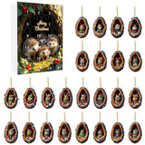 24Pcs Christmas Tree Hanging Ornaments – Decoration for Home and Holiday Party Style 1