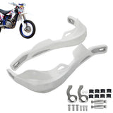 Universal Motorcycle Handguards Crash Protection Hand Guards for Bikes White