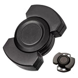 3-in-1 Fidget Spinner Slider & Clicker Stress Relief Toy for Kids & Adults Black