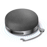 Portable Wireless Bluetooth Speakers Compact Design Speaker with Hands-Free Calling Grey