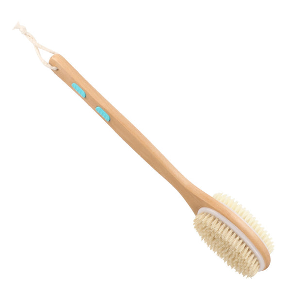 Dry Brushing Body Brush – Back Scrubber for Shower Exfoliating Bath Bristle Brush