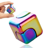 Fidget Spinner & Infinity Cube Sensory Toy for Anxiety Relief – Adult Fidget Toy