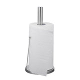 Stainless Steel Roll Paper Stand Tension Arm Standing Paper Towel Holder Style 1