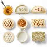 3PCS Mini Pie Molds Dough Press Set for Handmade Cookies & Pies