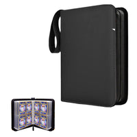 400 Pockets Card Album Cards Binder Book Game Card Collectors Holder Case Black