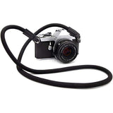Camera Shoulder Neck Strap for DSLR & Mirrorless Cameras – Sony Canon Nikon Black