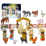 Nativity Advent Calendar – Jesus’ Birth Scene Blind Box Toy