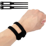 2PCS Wrist Band Ulnar Fix Sports Yoga Black