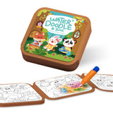 Reusable Water Coloring Book Water Doodle Painting Notebook Toy Style 1