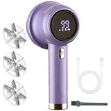 Fabric Shaver Lint Remover Rechargeable Electric Portable Sweater Defuzzer with 3 Speeds Purple
