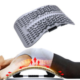 Multi-Level Adjustable Back Stretcher for Lower Back Grey