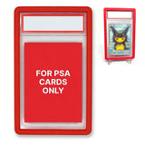 Hard Stackable Colored Guards with Precision Fit for PSA Card Cases Protective Sleeve Red