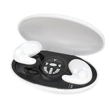 Invisible Sleep Wireless Earphone Bluetooth 5.3 Headphones Hidden Earbuds with LED Display White