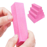10Pcs 150 Grit Acrylic Nails Gel Polish Nails for Acrylic and Gel Nails Pink