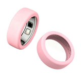 2Pcs Ring Covers Compatible with Oura Ring 5 Pink