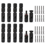 10 Set Connectors For MC4 Solar Panel 30A Line Plug Socket Male Female