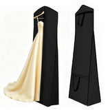 Extra Large Wedding Dress Bridal Gown Garment Breathable Cover Storage Bag Black