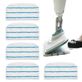 5 Pack Replacement Microfiber Steam Mop Pads Compatible with Black Decker and Beldray Models Washable Mop Pads