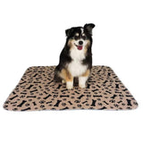 Washable Waterproof Puppy Training Pads – Quick-Absorb Reusable Dog Pee Mat Brown
