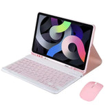 Keyboard Case and Mouse Compatible With Samsung Tab S11 S10 S9 S8 S7 11 Inch Models Pink