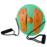 Waist Twisting Disc Resistance Twist Board Balance Fitness Trainer Green