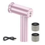 Electric Foot Callus Remover Pedicure Tool with 60PCS Sandpaper Refills Foot Scrubber Pink