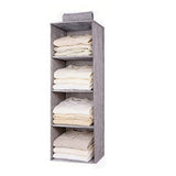 Hanging Wardrobe Shirt Organizer with Door Hanger for Closet Storage M