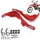Universal Motorcycle Handguards Crash Protection Hand Guards for Bikes Red