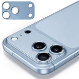 Camera Lens Protector Aluminum Hollow for iPhone 18 Pro Max 18 Pro Blue