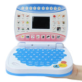 Educational Laptop Toy with Music Bilingual Learning for Ages 4 Years Blue