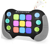 Fast Push RGB Game Toy Handle Electronic Brain and Memory Game Pad for Teens Grey