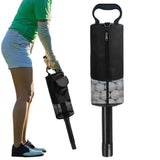 Portable Golf Ball Retriever Shag Bag – Holds Up to 70 Balls Black