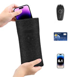 RFID Pouch for Car Keys & Phone – Anti Tracking Case Gray Black