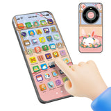 Learning Phone Toy with 10,000+ Educational Contents and Touch Screen Early Learning Gift Style 1