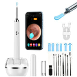 Visual Ear Cleaner with Camera – Ear Wax Removal Tool with LED Light White