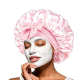 Satin Sleep Bonnet Hair Wrap For Women Sleeping Style 1